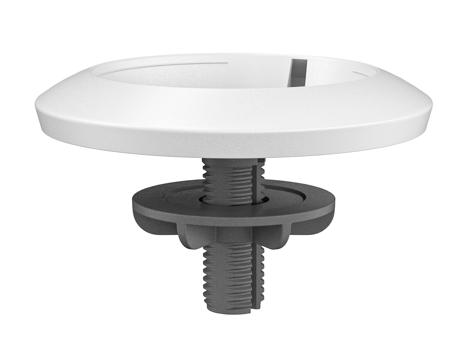 Mic Pod Mount Montage sur table Blanc Mic Pod Mount Montage sur table Blanc