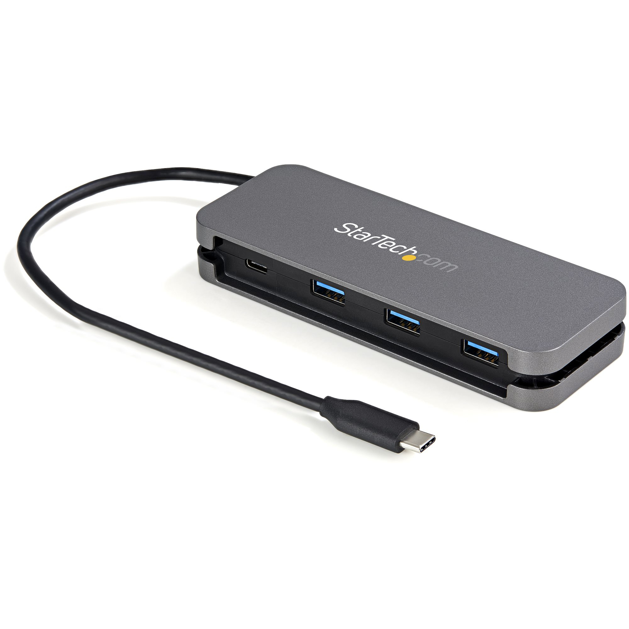 hub & concentrateur USB 3.2 Gen 1 (3.1 Gen 1) Type-C 5000 Mbit/s Noir, Gris hub & concentrateur USB 3.2 Gen 1 (3.1 Gen 1) Type-C 5000 Mbit/s Noir, Gris