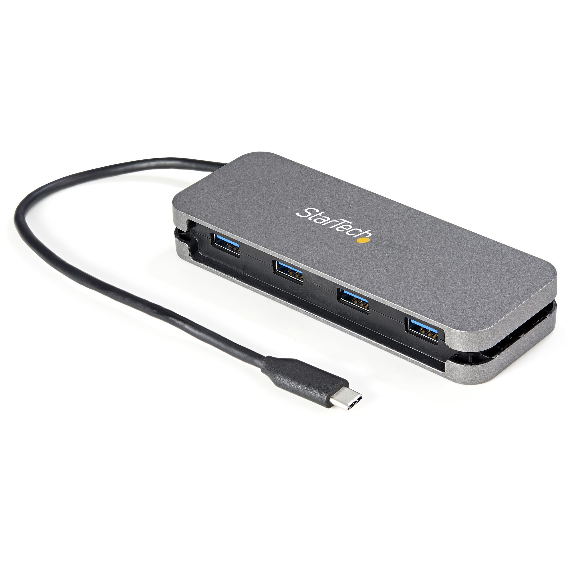 hub & concentrateur USB 3.2 Gen 1 (3.1 Gen 1) Type-C 5000 Mbit/s Noir, Gris hub & concentrateur USB 3.2 Gen 1 (3.1 Gen 1) Type-C 5000 Mbit/s Noir, Gris