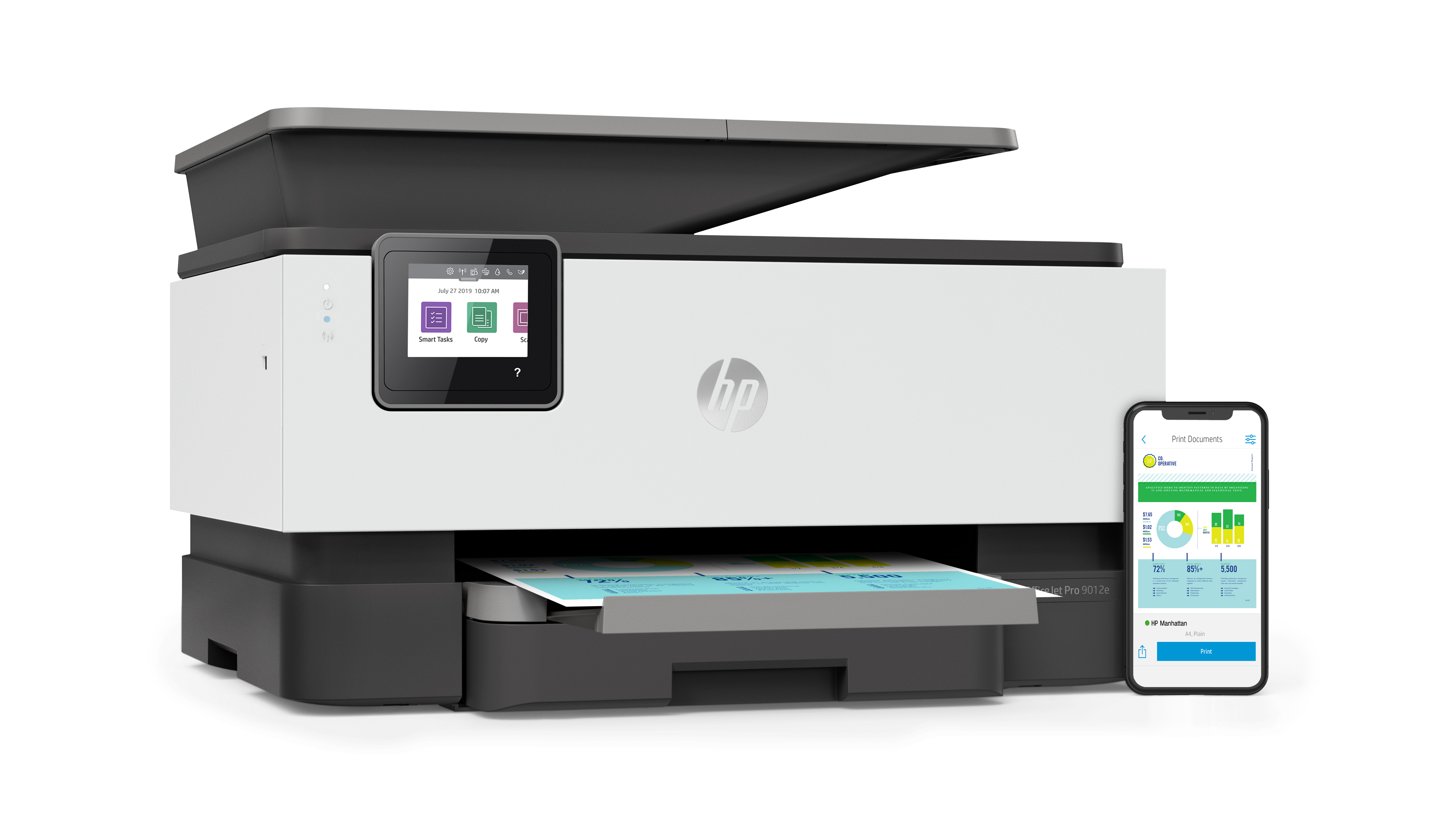OfficeJet Pro 9012e A jet d'encre thermique A4 4800 x 1200 DPI 18 ppm Wifi OfficeJet Pro 9012e A jet d'encre thermique A4 4800 x 1200 DPI 18 ppm Wifi