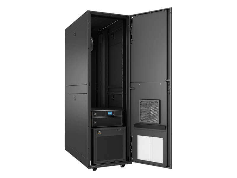équipement de refroidissement en rack Noir Écran integré équipement de refroidissement en rack Noir Écran integré