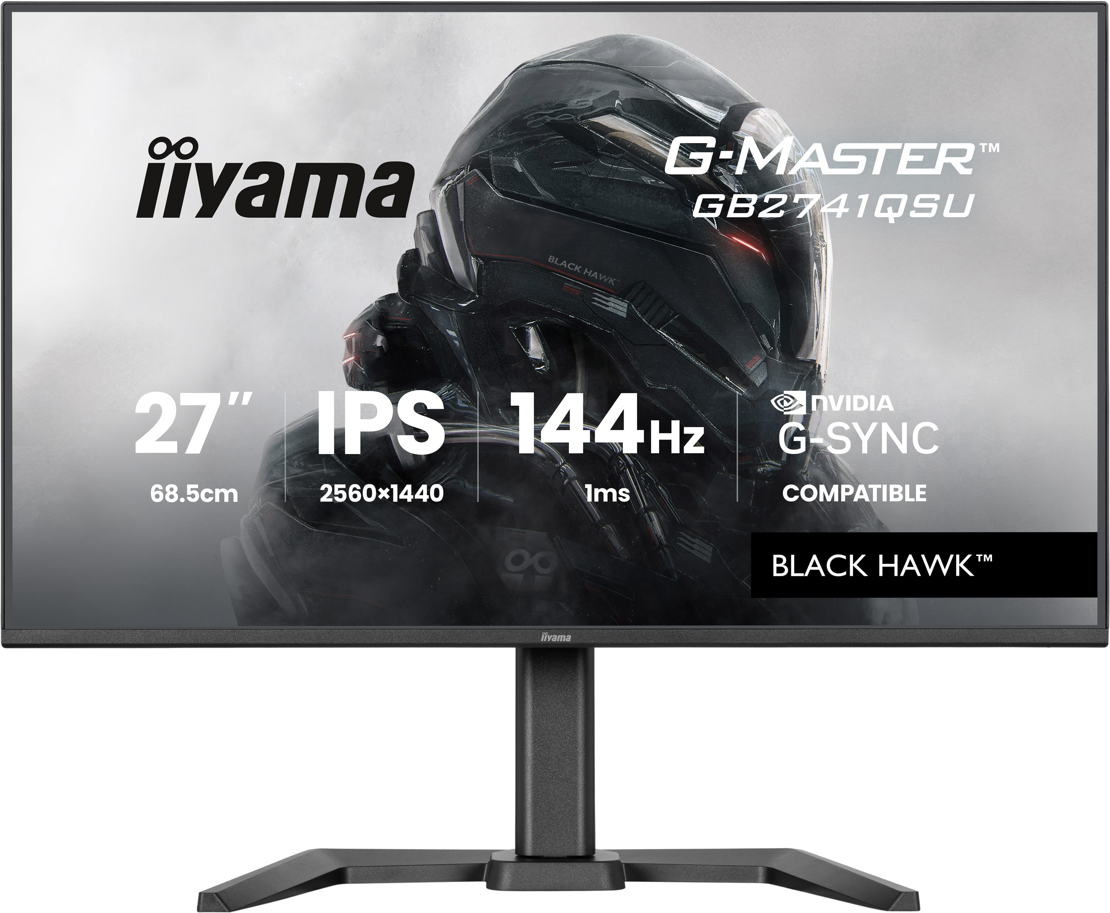 iiyama G-MASTER GB2741QSU-B1 écran plat de PC 68,6 cm (27")