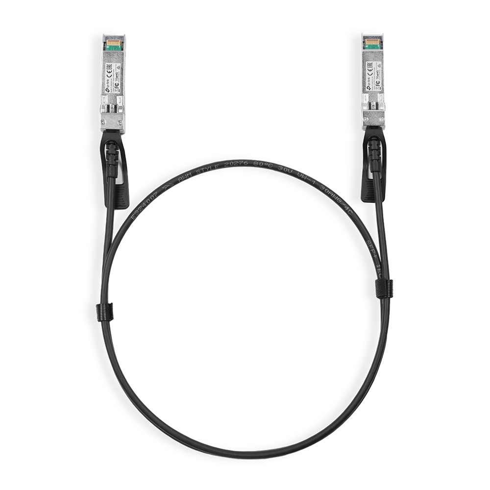 TP-Link TL-SM5220-1M câble InfiniBand et à fibres optiques SFP+ DAC Noir TP-Link TL-SM5220-1M câble InfiniBand et à fibres optiques SFP+ DAC Noir