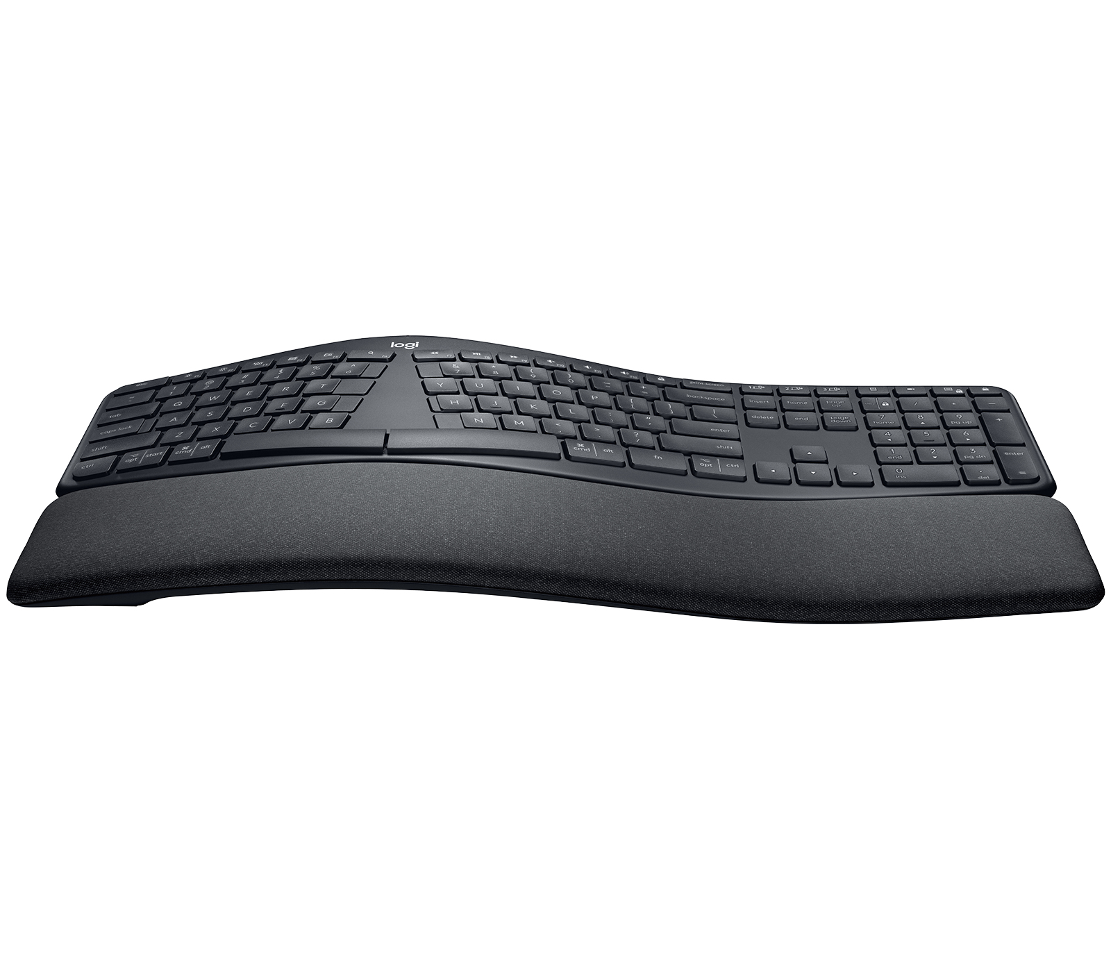 Ergo K860 clavier RF sans fil + Bluetooth Anglais britannique Noir