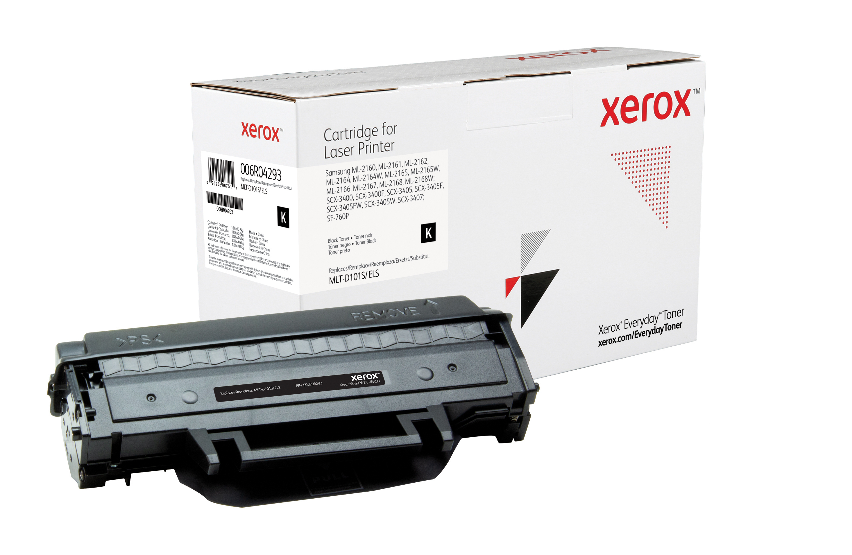 Everyday Toner Noir Capacité standard, équivalent à Samsung MLT-D101S 1500 pages - () Everyday Toner Noir Capacité standard, équivalent à Samsung MLT-D101S 1500 pages - ()