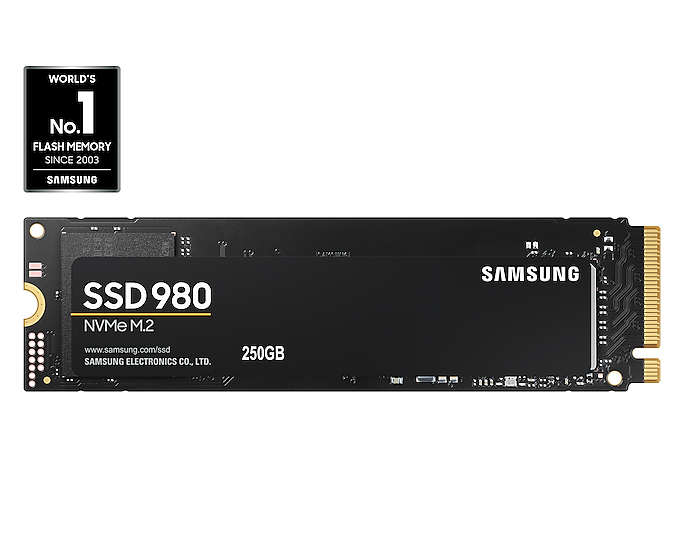 980 M.2 250 Go PCI Express 3.0 V-NAND NVMe 980 M.2 250 Go PCI Express 3.0 V-NAND NVMe