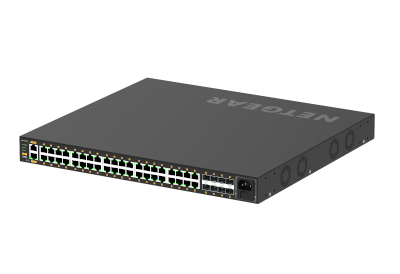 commutateur réseau Géré L2/L3/L4 Gigabit Ethernet (10/100/1000) Connexion Ethernet, supportant l'alimentation via ce port (PoE) Noir