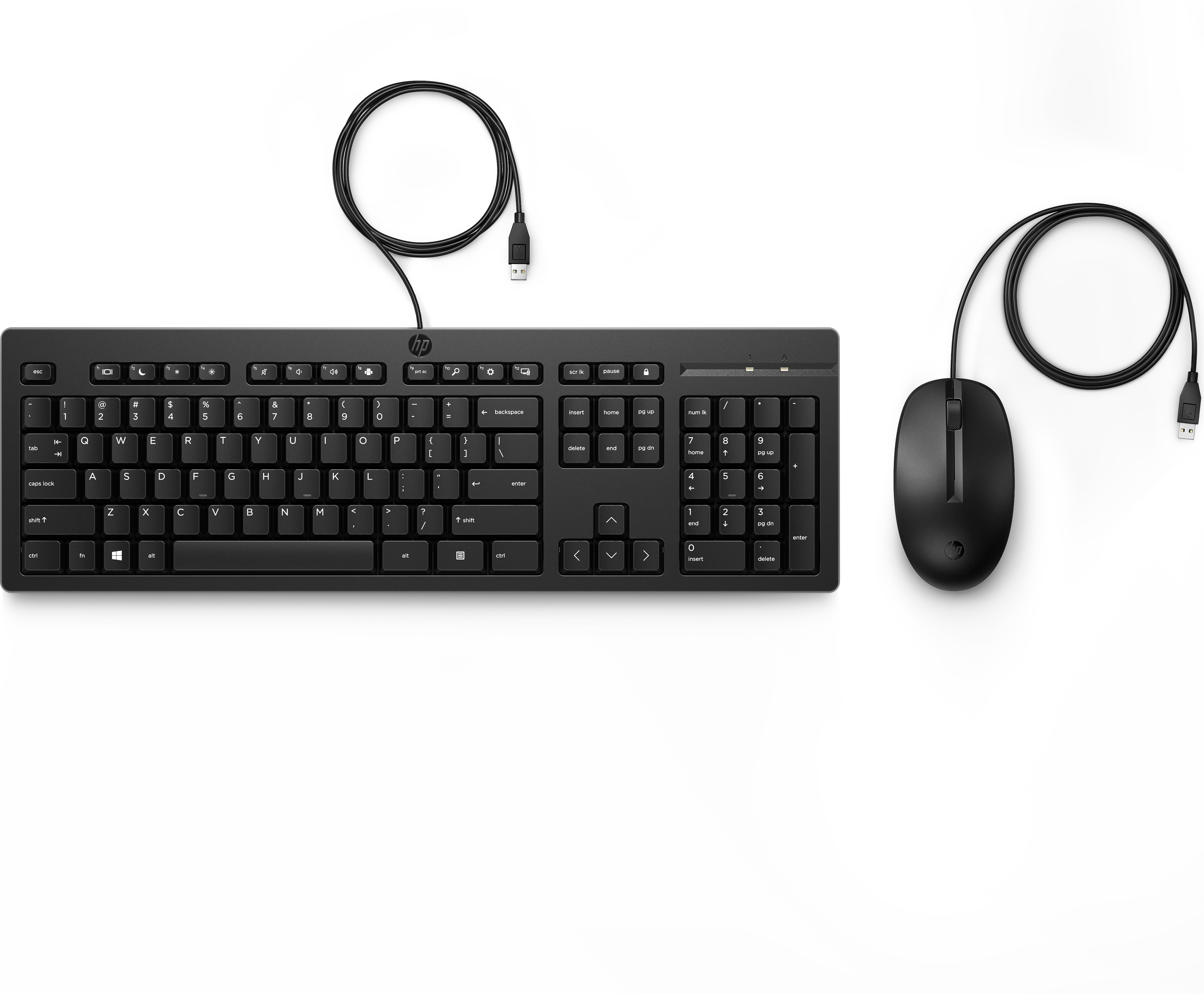 Ensemble combiné clavier et souris filaires 225