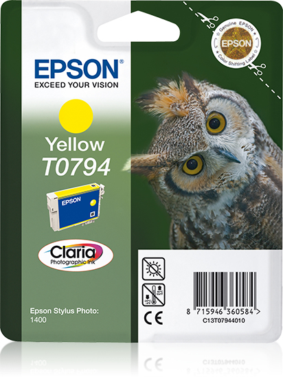 Singlepack Yellow T0794 Claria Photograp Singlepack Yellow T0794 Claria Photograp