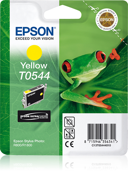Singlepack Yellow T0544 Ultra Chrome Hi- Singlepack Yellow T0544 Ultra Chrome Hi-