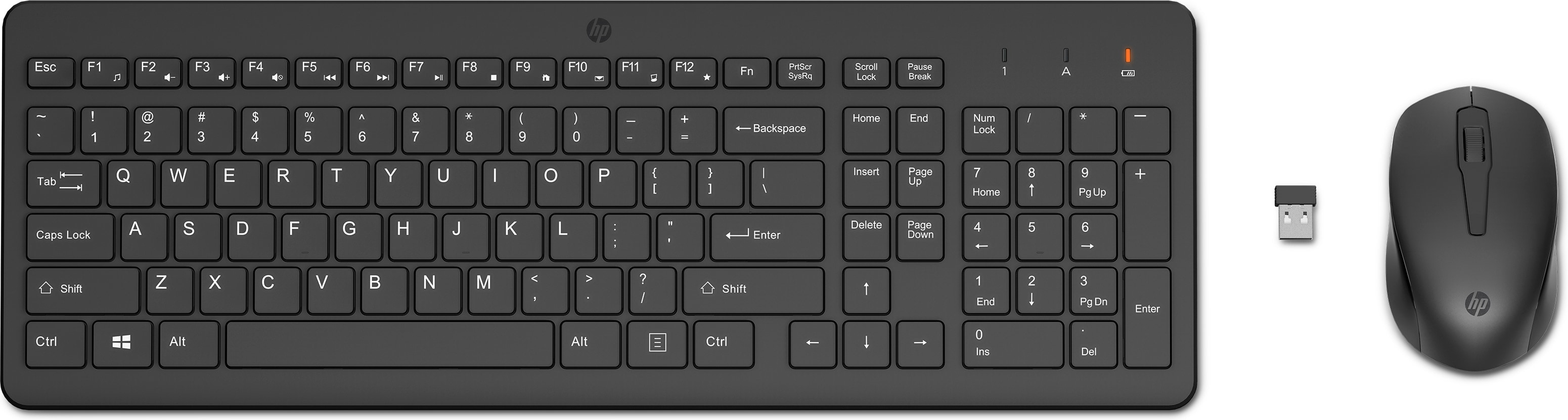 HP Ensemble combiné clavier et souris sans fil 330 HP Ensemble combiné clavier et souris sans fil 330