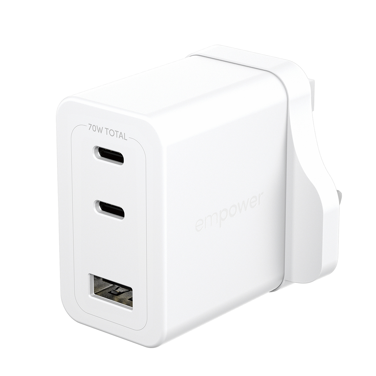 PanzerGlass empower by ® Turbo 70W Multiple Charger incl. 2 x USB-C + USB-A 