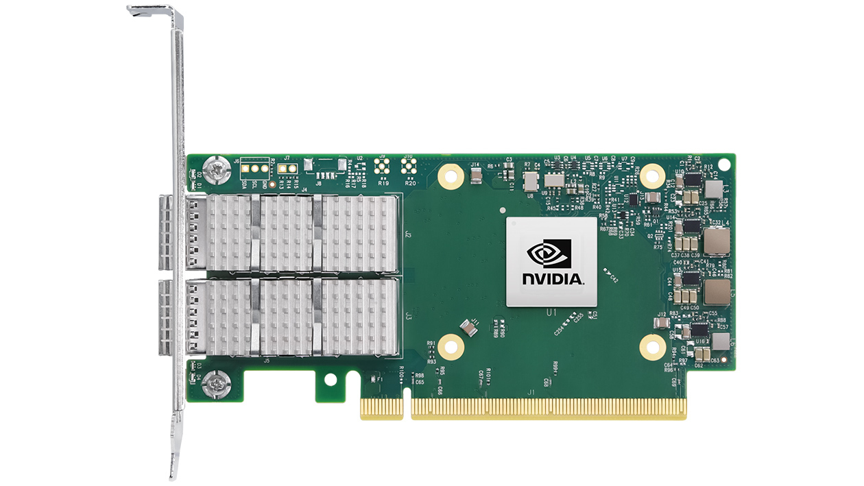 Nvidia ConnectX-6 Dx Interne Fibre 100000 Mbit/s Nvidia ConnectX-6 Dx Interne Fibre 100000 Mbit/s
