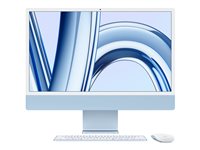 Apple iMac Apple M 59,7 cm (23.5") 4480 x 2520 pixels 8 Go 256 Go SSD PC All-in-One macOS Sonoma Wi-Fi 6E (802.11ax) Bleu Apple iMac Apple M 59,7 cm (23.5") 4480 x 2520 pixels 8 Go 256 Go SSD PC All-in-One macOS Sonoma Wi-Fi 6E (802.11ax) Bleu
