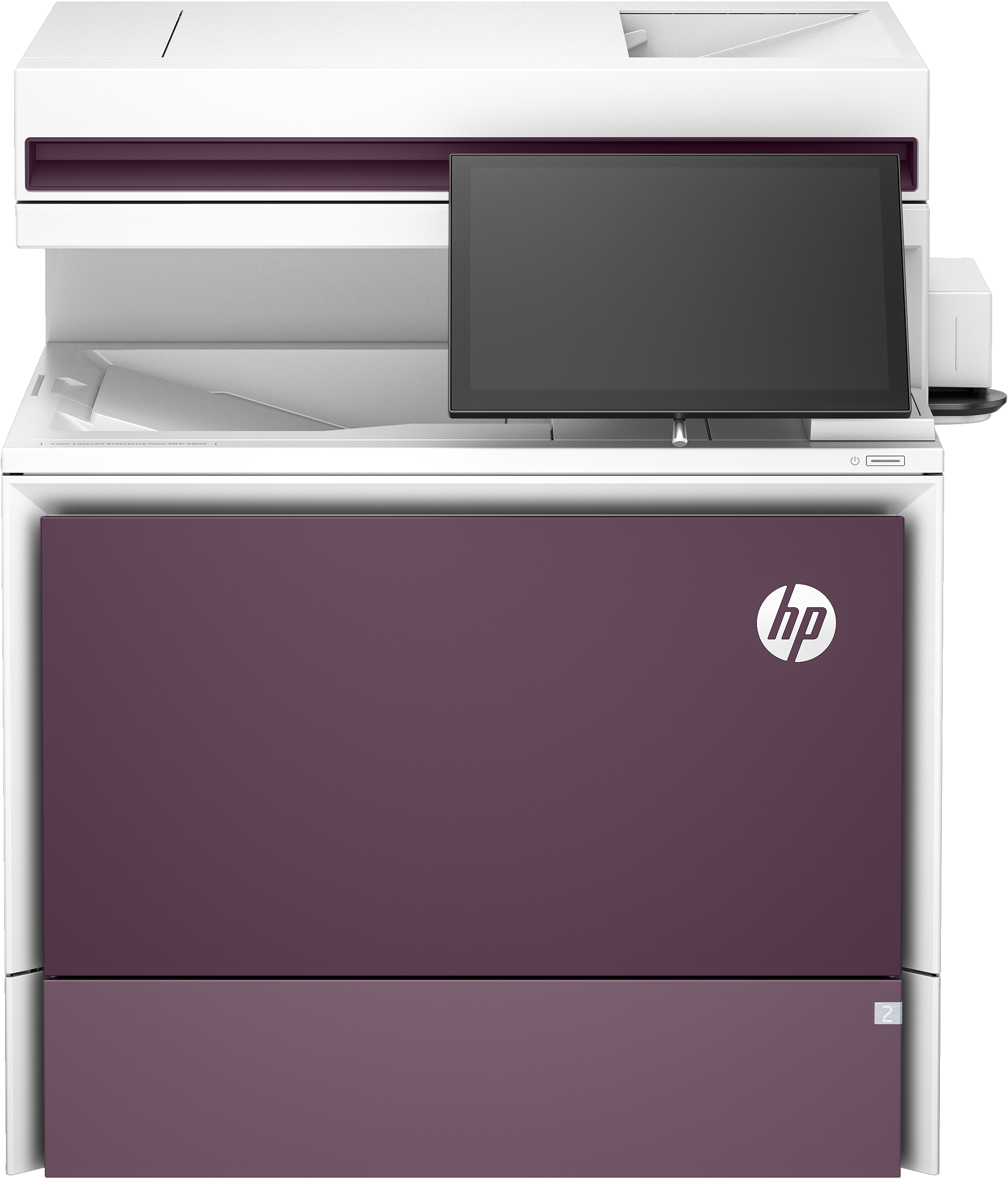 HP Color LaserJet Enterprise Flow Imprimante MFP 5800zf, Impression, copie, scan, fax, Chargeur automatique de documents. Bacs haute capacité en option. Écran tactile. Cartouche TerraJet HP Color LaserJet Enterprise Flow Imprimante MFP 5800zf, Impression, copie, scan, fax, Chargeur automatique de documents. Bacs haute capacité en option. Écran tactile. Cartouche TerraJet