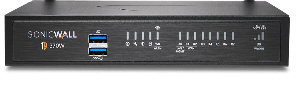 SonicWall TZ370 pare-feux (matériel) 3 Gbit/s SonicWall TZ370 pare-feux (matériel) 3 Gbit/s