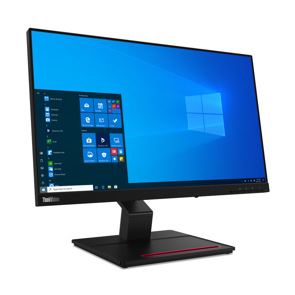 ThinkVision T24t-20 60,5 cm (23.8") 1920 x 1080 pixels Full HD LED Noir ThinkVision T24t-20 60,5 cm (23.8") 1920 x 1080 pixels Full HD LED Noir