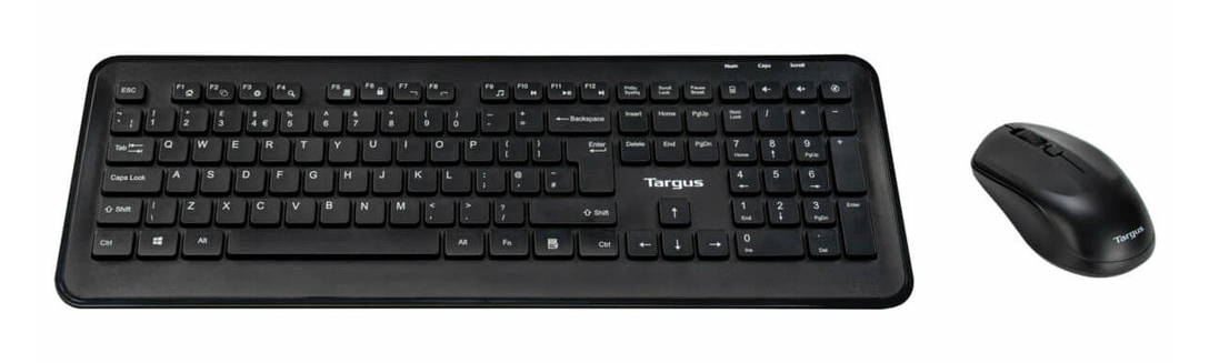 Targus AKM610UK clavier Souris incluse RF sans fil QWERTY Anglais Noir Targus AKM610UK clavier Souris incluse RF sans fil QWERTY Anglais Noir