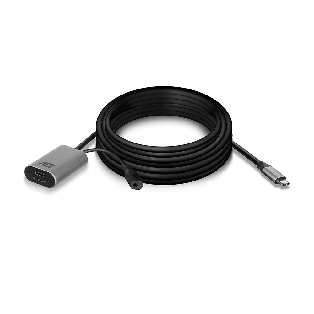 ACT AC7060 câble USB 5 m USB 3.2 Gen 1 (3.1 Gen 1) USB C Noir ACT AC7060 câble USB 5 m USB 3.2 Gen 1 (3.1 Gen 1) USB C Noir