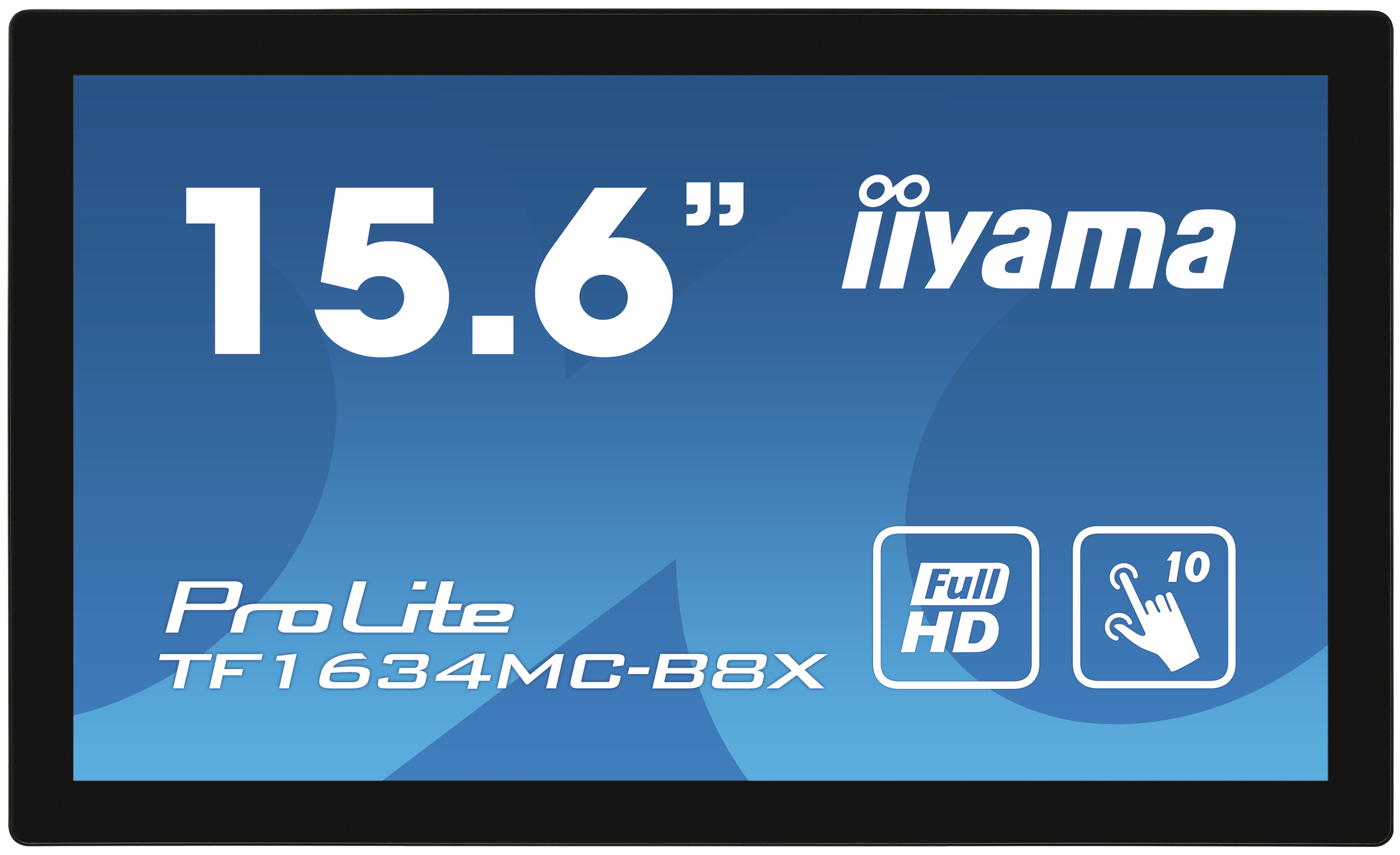 iiyama ProLite TF1634MC-B8X moniteur à écran tactile 39,6 cm (15.6") 1920 x 1080 pixels Plusieurs pressions Multi-utilisateur Noir iiyama ProLite TF1634MC-B8X moniteur à écran tactile 39,6 cm (15.6") 1920 x 1080 pixels Plusieurs pressions Multi-utilisateur Noir