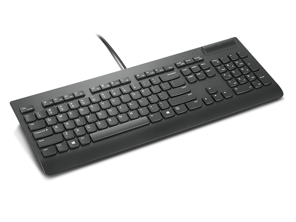 Lenovo 4Y41B69357 clavier USB QWERTY Anglais américain Noir