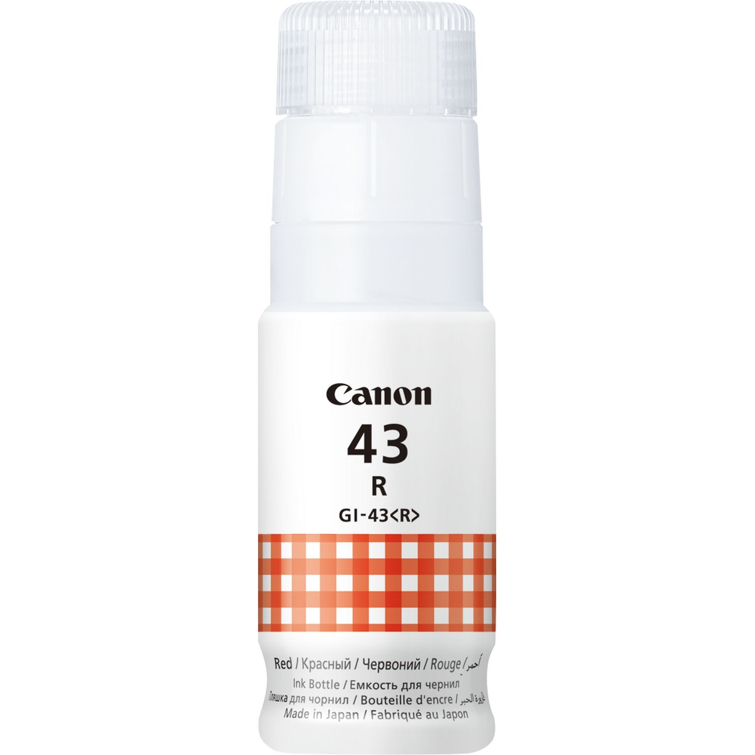 GI-43 R EMB Red Ink Bottle GI-43 R EMB Red Ink Bottle