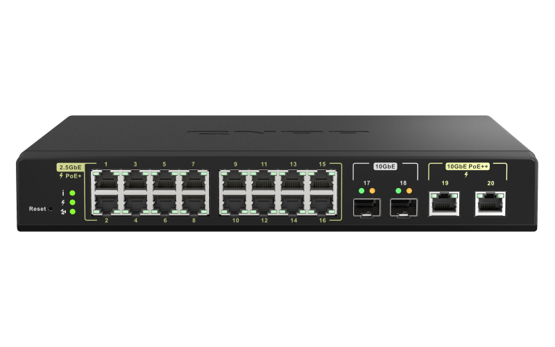 commutateur réseau Géré L2 2.5G Ethernet Connexion Ethernet, supportant l'alimentation via ce port (PoE) Noir commutateur réseau Géré L2 2.5G Ethernet Connexion Ethernet, supportant l'alimentation via ce port (PoE) Noir