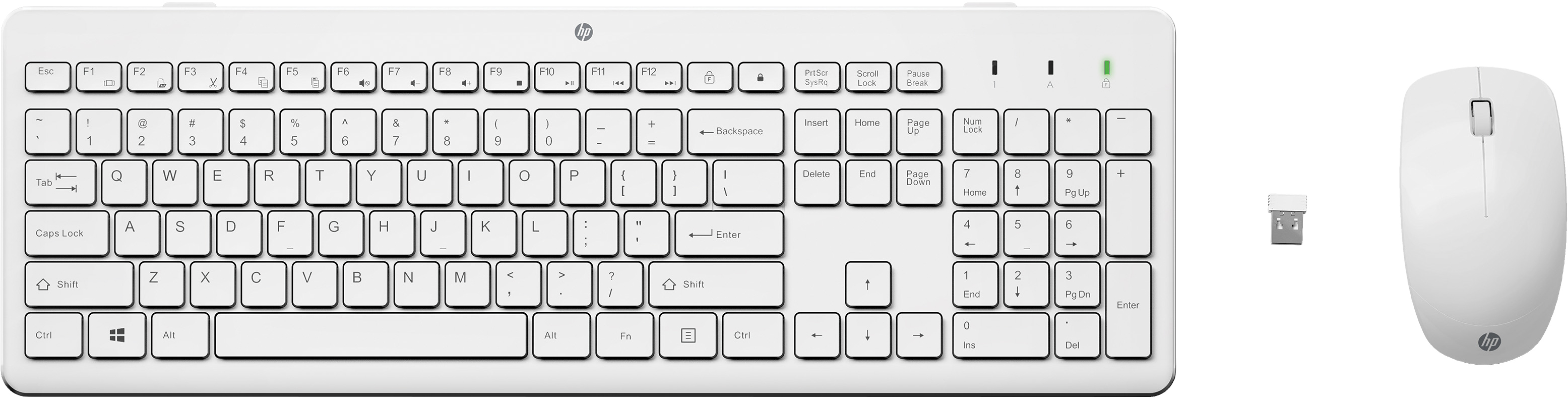 HP Ensemble clavier et souris sans fil 230 HP Ensemble clavier et souris sans fil 230