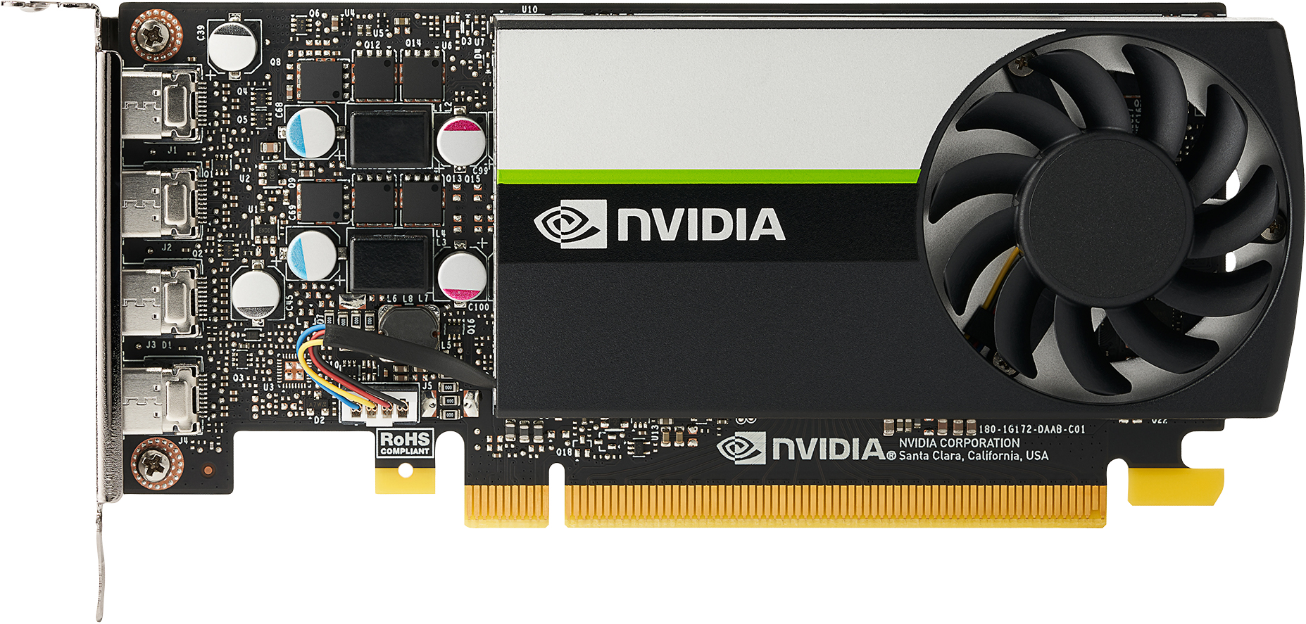 HP 6V9V4AA carte graphique NVIDIA T1000 8 Go GDDR6 HP 6V9V4AA carte graphique NVIDIA T1000 8 Go GDDR6
