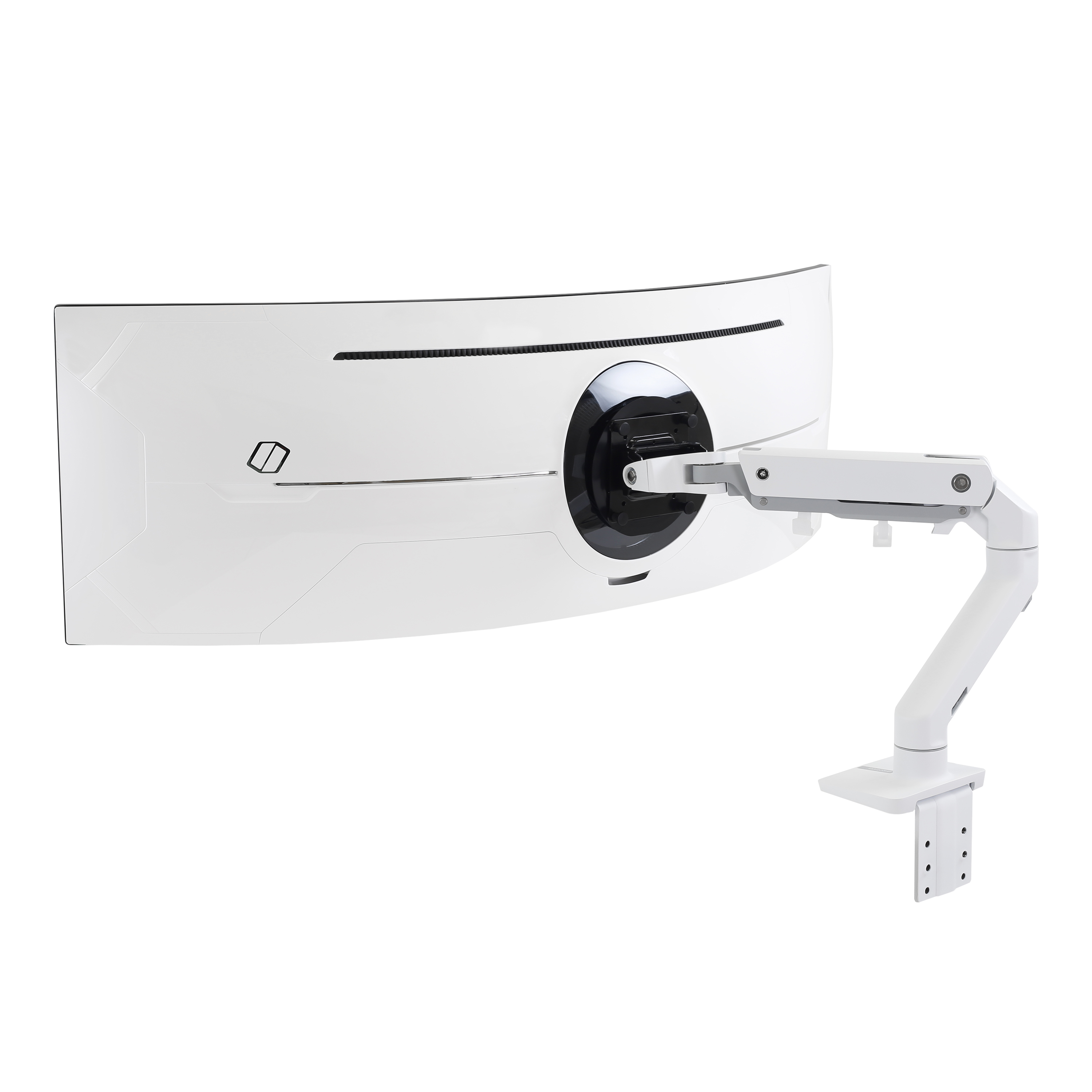 HX Series support d'écran plat pour bureau 124,5 cm (49") Pince Blanc HX Series support d'écran plat pour bureau 124,5 cm (49") Pince Blanc