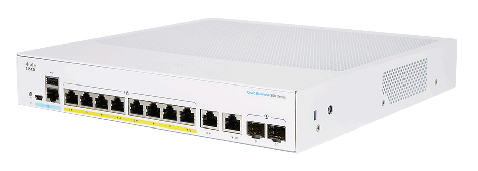 CBS250 Géré L3 Gigabit Ethernet (10/100/1000) Connexion Ethernet, supportant l'alimentation via ce port (PoE) Gris