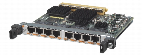 Cisco 8-Port 10BASE-T/100BASE-TX Fast Ethernet Shared Port Adapter, Version 2 Cisco 8-Port 10BASE-T/100BASE-TX Fast Ethernet Shared Port Adapter, Version 2