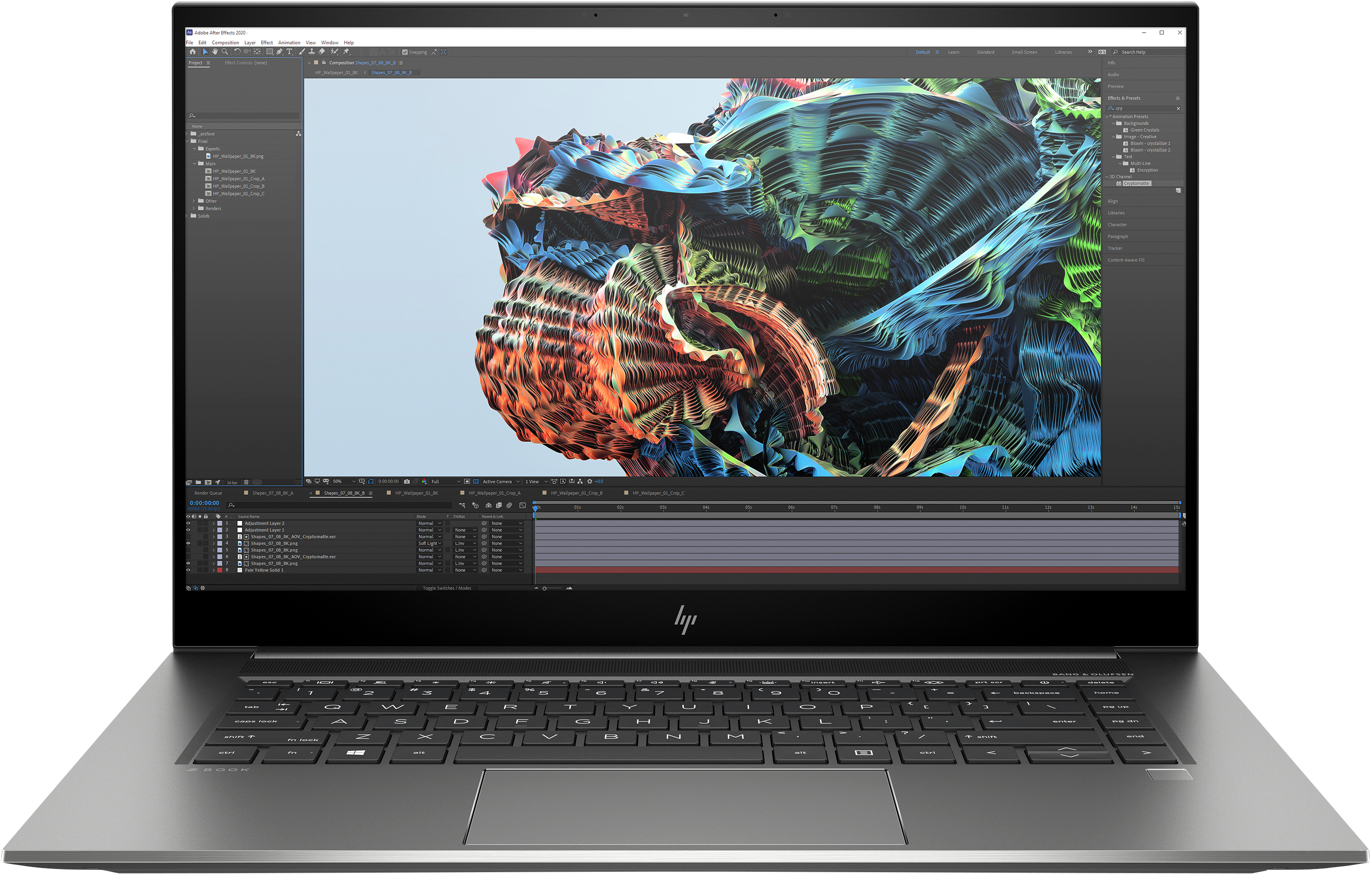HP ZBook Studio 15.6 G8 Station de travail mobile 39,6 cm (15.6") Full HD 11e génération de processeurs Intel® Core™ i7 16 Go DDR4-SDRAM 512 Go SSD NVIDIA T1200 Wi-Fi 6 (802.11ax) Windows 10 Pro Gris