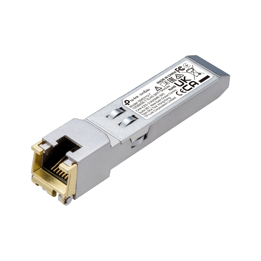 TP-Link Omada SM5310-T module émetteur-récepteur de réseau Cuivre 10300 Mbit/s RJ-45 TP-Link Omada SM5310-T module émetteur-récepteur de réseau Cuivre 10300 Mbit/s RJ-45