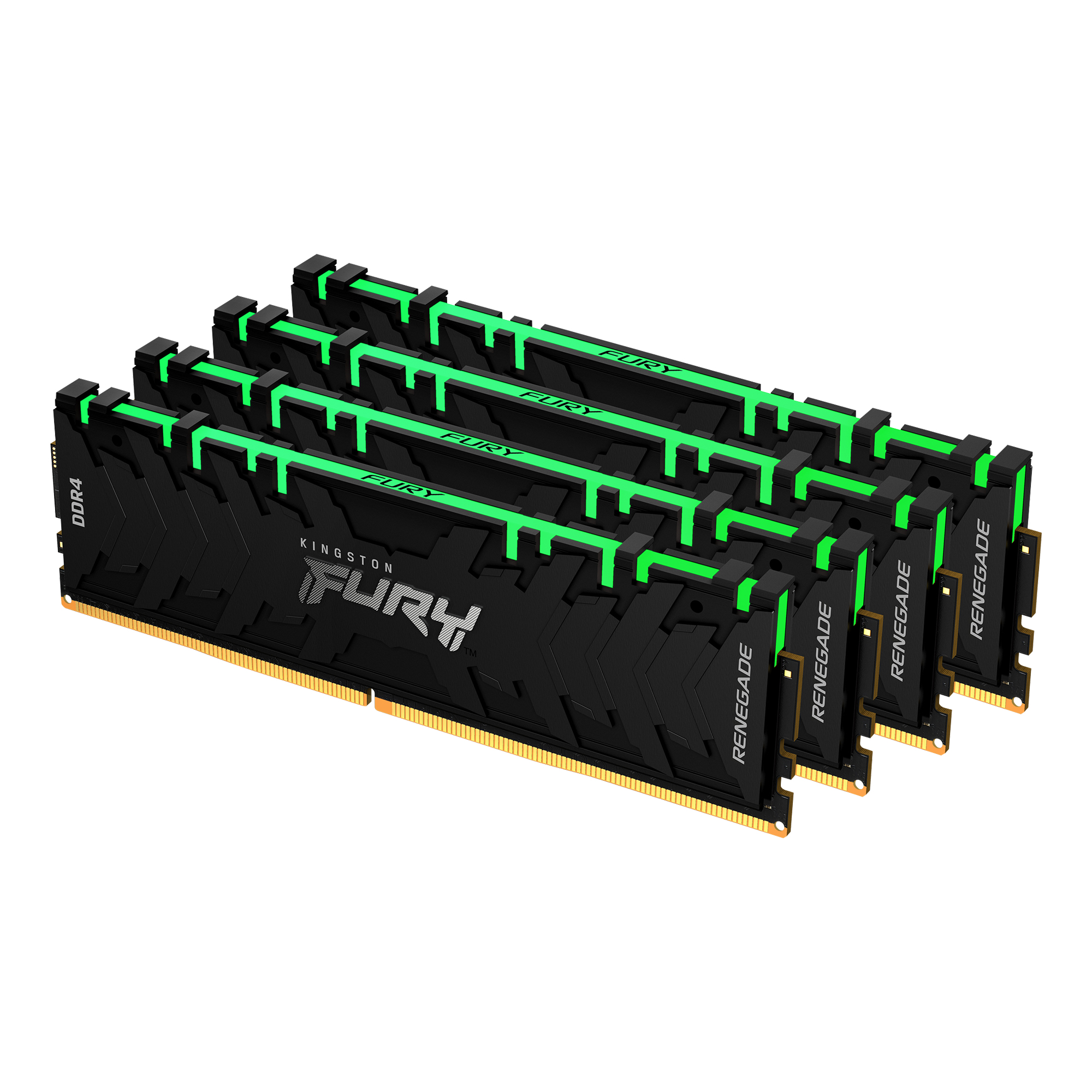 FURY Renegade RGB module de mémoire 32 Go 4 x 8 Go DDR4 3200 MHz FURY Renegade RGB module de mémoire 32 Go 4 x 8 Go DDR4 3200 MHz