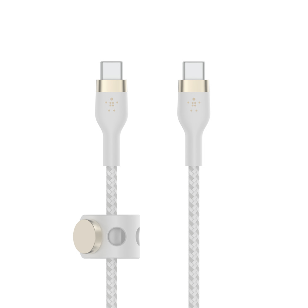 Belkin BOOST?CHARGE PRO Flex câble USB 1 m USB 2.0 USB C Blanc Belkin BOOST?CHARGE PRO Flex câble USB 1 m USB 2.0 USB C Blanc
