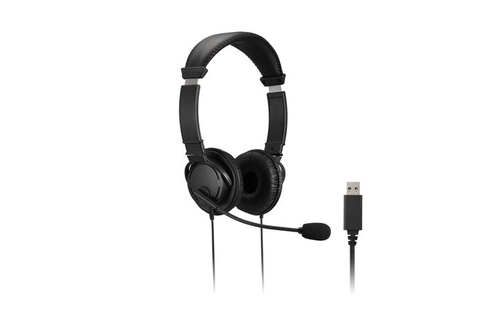 Kensington K33065WW écouteur/casque Arceau USB Type-A Noir Kensington K33065WW écouteur/casque Arceau USB Type-A Noir