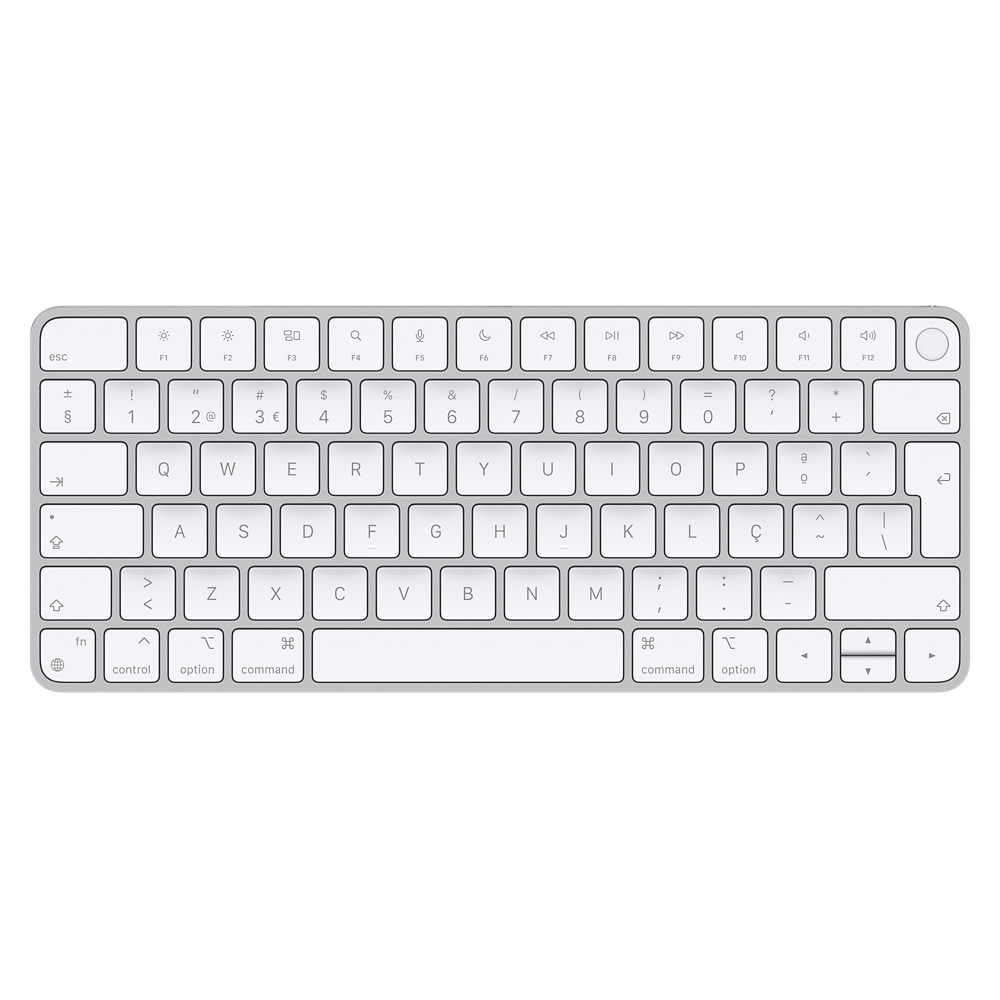 Magic Keyboard clavier Bluetooth QWERTY Portuguais Blanc