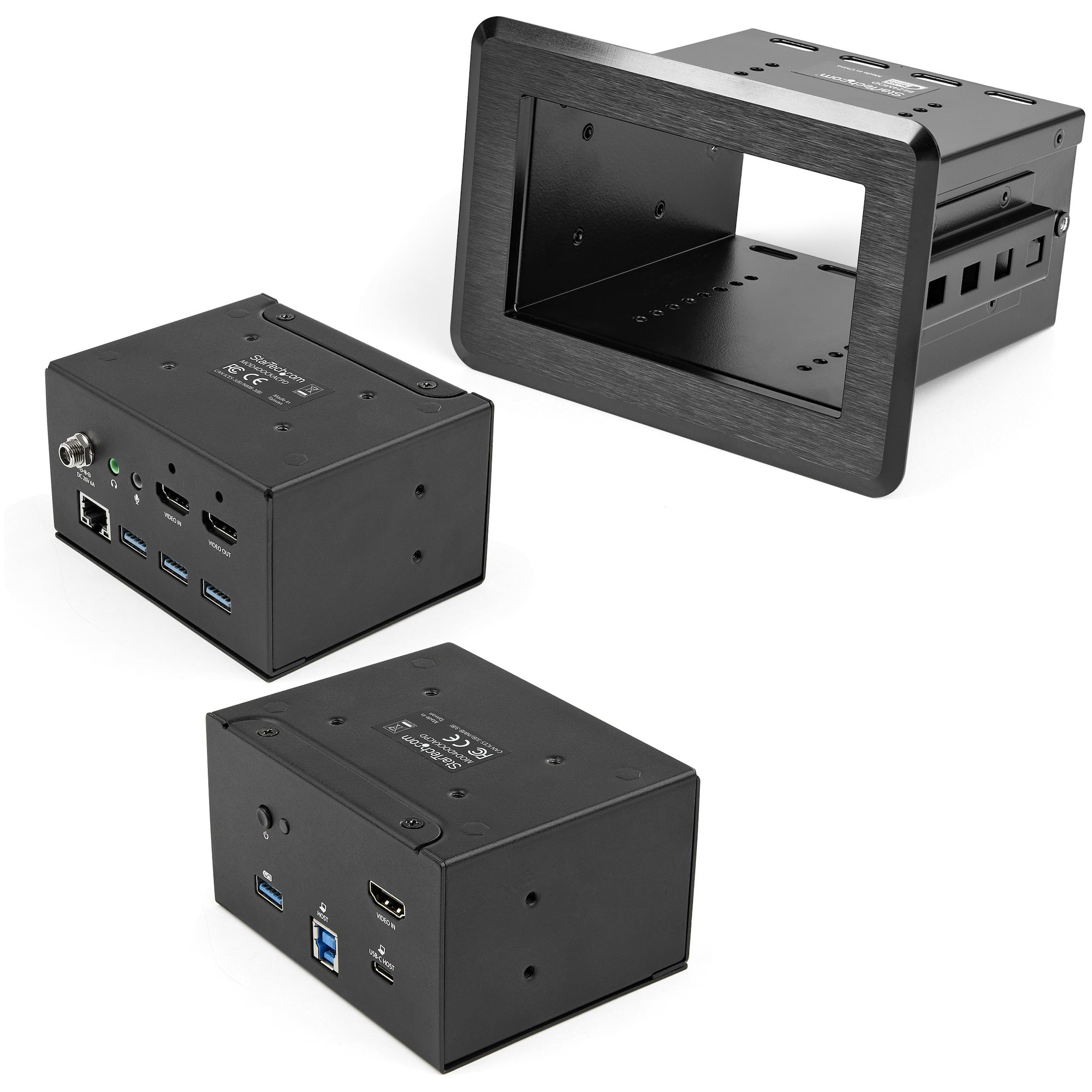 StarTech.com KITBZDOCK Passerelle de conférence audio AV 3840 x 2160 pixels Ethernet/LAN Noir StarTech.com KITBZDOCK Passerelle de conférence audio AV 3840 x 2160 pixels Ethernet/LAN Noir