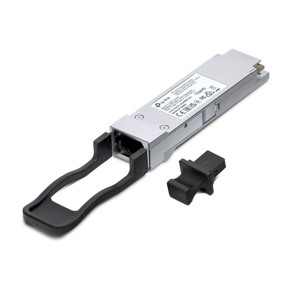 TP-Link TL-SM7110-SR module émetteur-récepteur de réseau Fibre optique 40000 Mbit/s QSFP+ TP-Link TL-SM7110-SR module émetteur-récepteur de réseau Fibre optique 40000 Mbit/s QSFP+