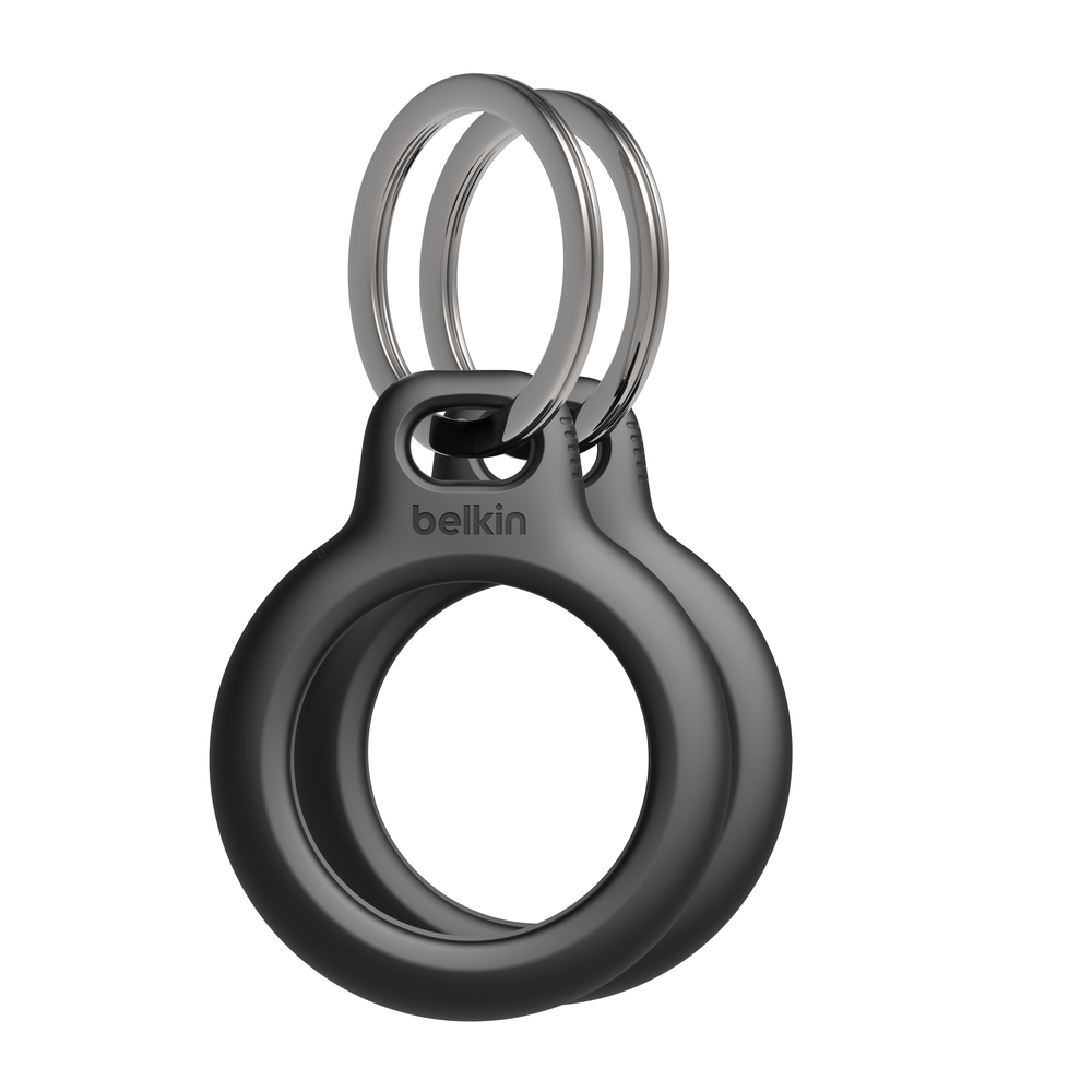 Secure holder Keyring Airtag 2 Pcs Black Secure holder Keyring Airtag 2 Pcs Black