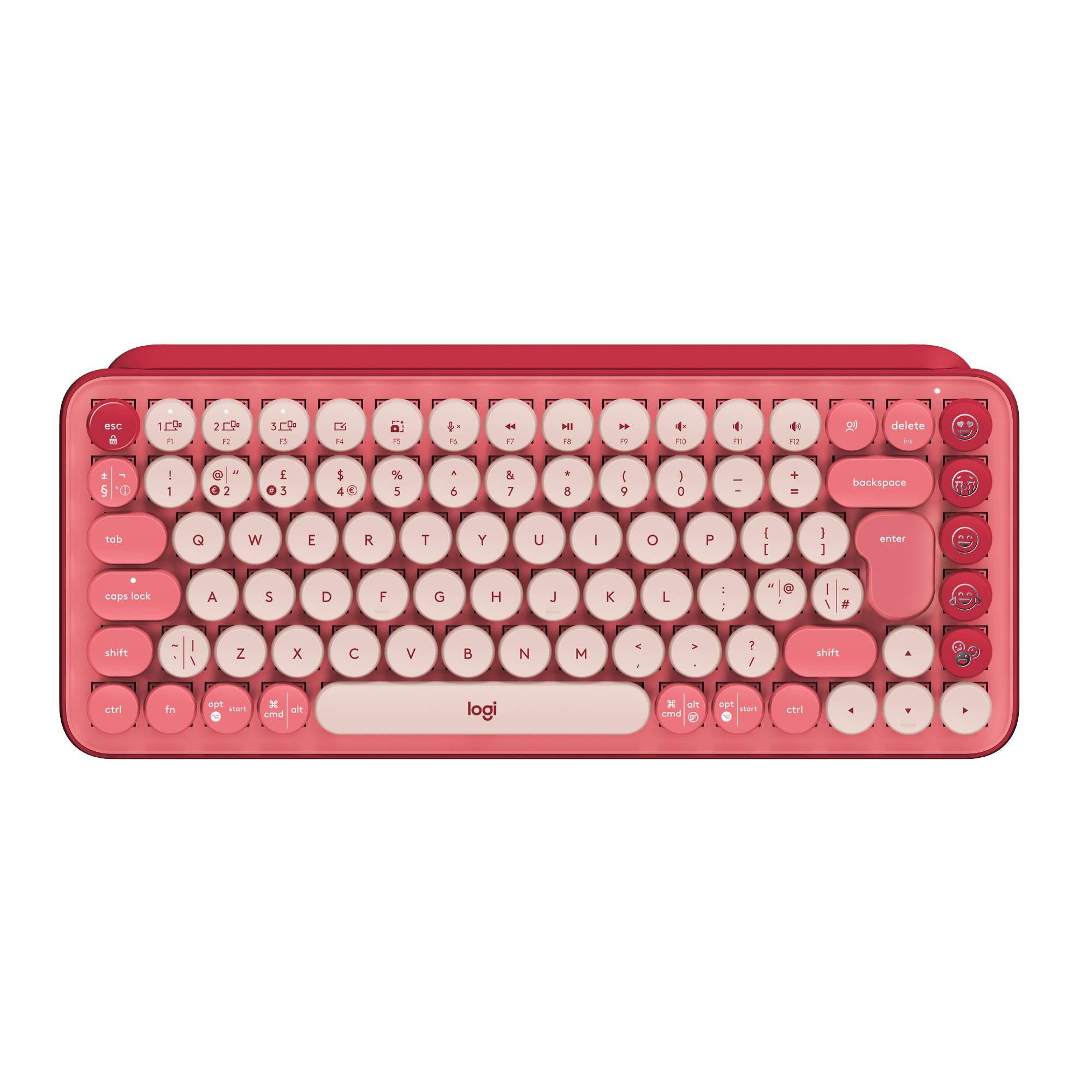 Logitech POP KEYS Coral Rose US INTL Logitech POP KEYS Coral Rose US INTL