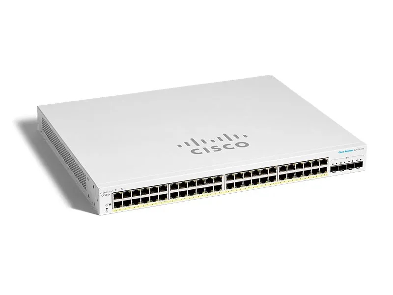 Cisco Business 220 Series Smart Switches Géré L2 Gigabit Ethernet (10/100/1000) Connexion Ethernet, supportant l'alimentation via ce port (PoE) Blanc Cisco Business 220 Series Smart Switches Géré L2 Gigabit Ethernet (10/100/1000) Connexion Ethernet, supportant l'alimentation via ce port (PoE) Blanc