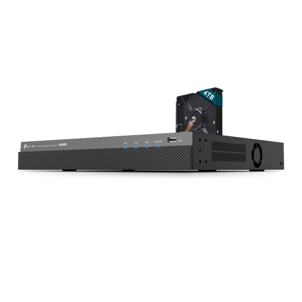 TP-Link VIGI VIGINVR2016H-16MP4TB Enregistreur vidéo sur réseau Noir TP-Link VIGI VIGINVR2016H-16MP4TB Enregistreur vidéo sur réseau Noir
