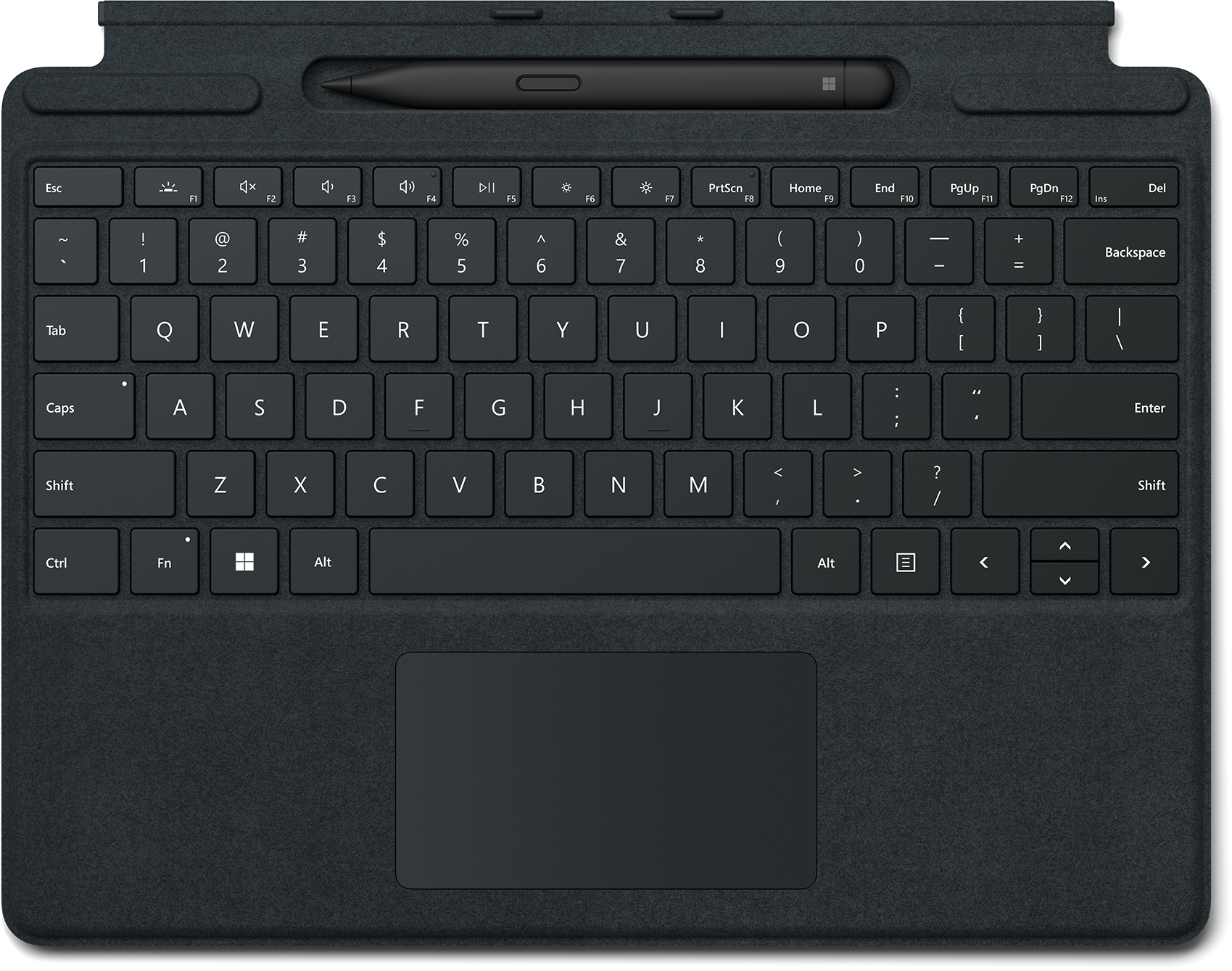 Microsoft Surface Pro Signature Keyboard w/ Slim Pen 2 Noir Microsoft Cover port Suisse Microsoft Surface Pro Signature Keyboard w/ Slim Pen 2 Noir Microsoft Cover port Suisse