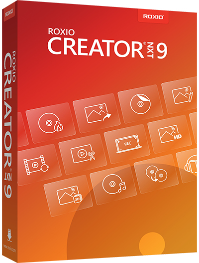 Roxio Creator NXT 9 1 licence(s) Gravure de CD Roxio Creator NXT 9 1 licence(s) Gravure de CD