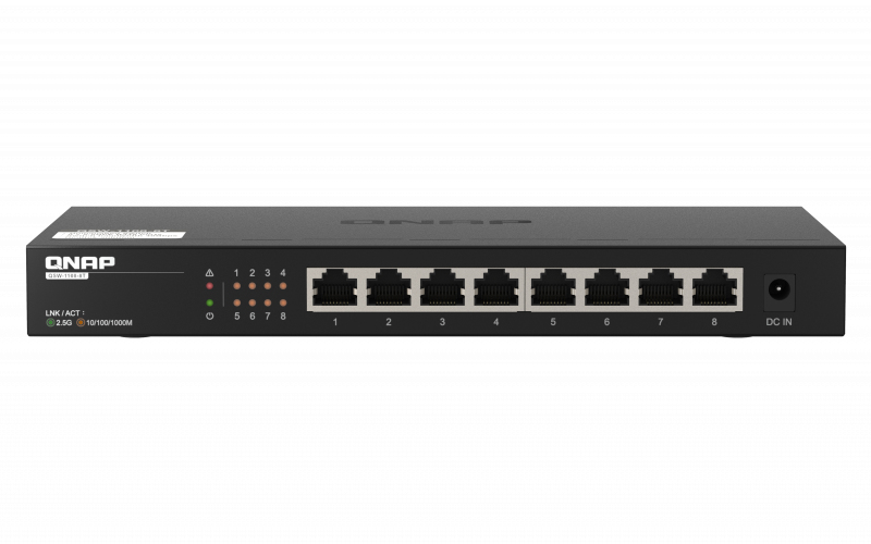 commutateur réseau Non-géré 2.5G Ethernet (100/1000/2500) Noir commutateur réseau Non-géré 2.5G Ethernet (100/1000/2500) Noir