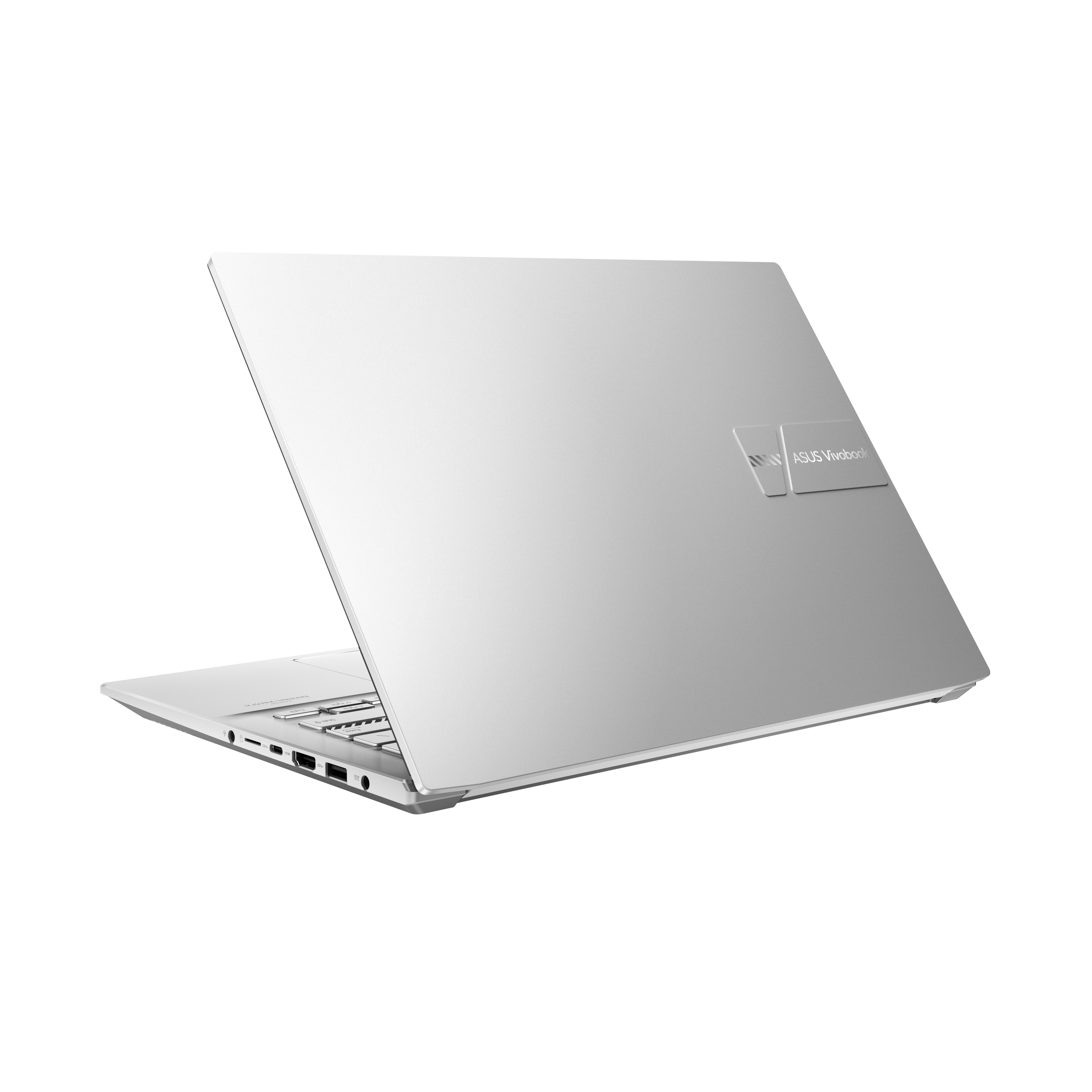 ASUS VivoBook M3401QC-KP093W Ordinateur portable 35,6 cm (14") WQXGA AMD Ryzen™ 5 16 Go DDR4-SDRAM 512 Go SSD NVIDIA GeForce RTX 3050 Wi-Fi 6 (802.11ax) Windows 11 Home Argent