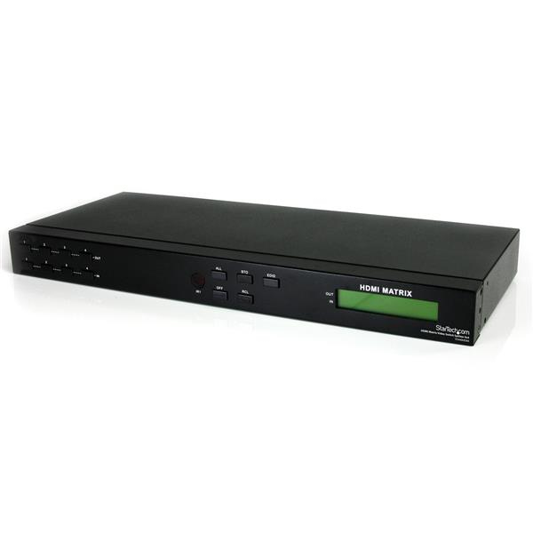 StarTech.com Repartiteur / commutateur de matrice video HDMI 4x4 avec audio et RS232 StarTech.com Repartiteur / commutateur de matrice video HDMI 4x4 avec audio et RS232