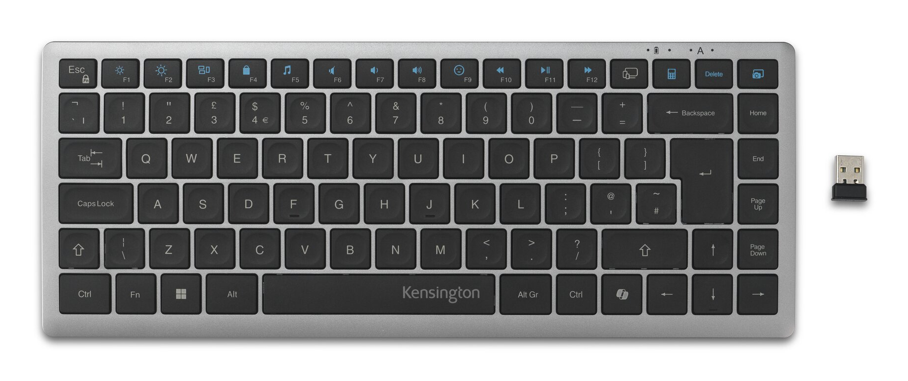 Kensington KB435 EQ Clavier compact multi-appareils rechargeable